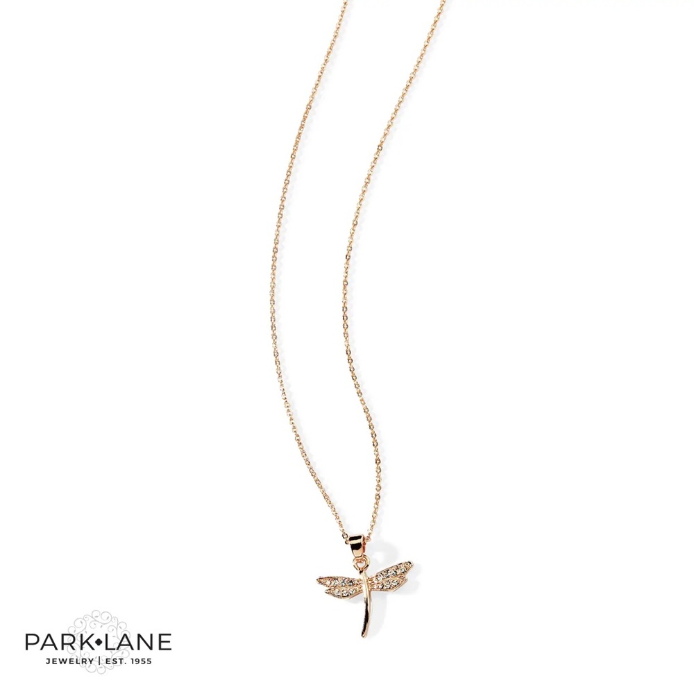 Park Lane Illuminate Dragonfly Necklace